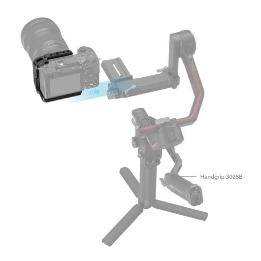 Mezza Gabbia SmallRig 4337 per Sony A6700 A6600 A6500 A6400 Arca Swiss