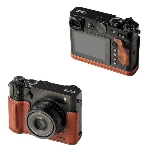 Funda Protectora De Cuero Marrón Smallrig Para Fujifilm Gfx100rf