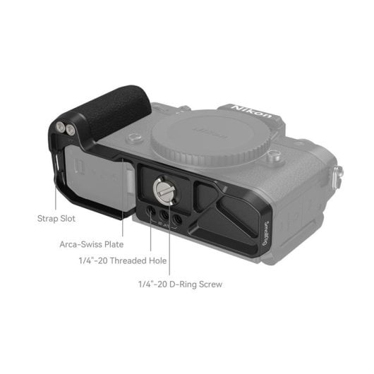 Impugnatura SmallRig Nikon Z f 4262 L-Shape Arca Swiss Silicone