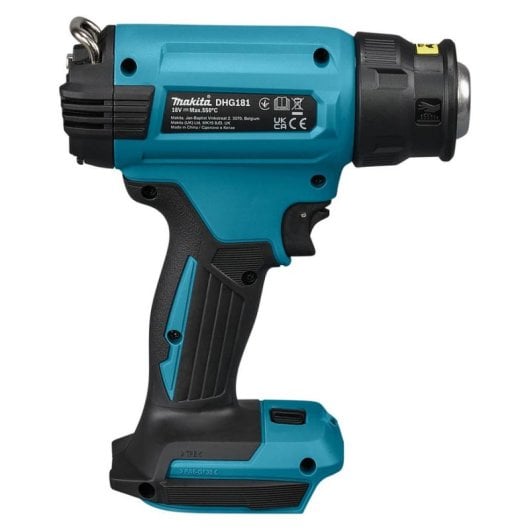 Pistola de Ar Quente Makita DHG181ZK 18V Li-Ion 550°C 200 l/min