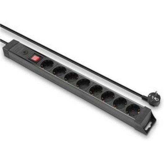 Regleta Lindy 73104 8 Tomas Tipo F con Interruptor y 3500 W Interior