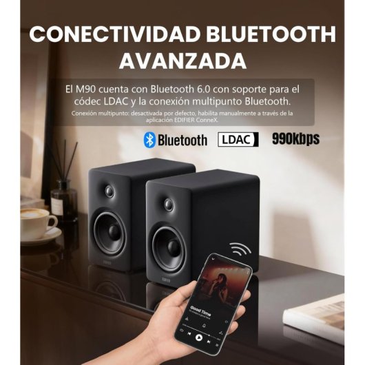 Lautsprecher Edifier M90 2.0 Bluetooth 6.0 100W kabellos und kabelgebunden