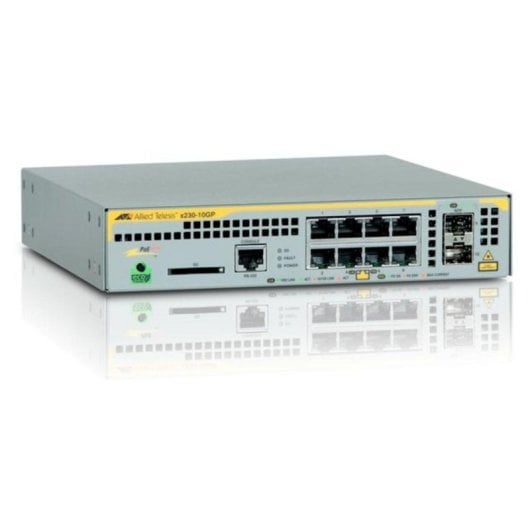Conmutador Gestionado Allied Telesis AT-x230-10GP-50 L2+ 8 Puertos Gigabit Ethernet PoE