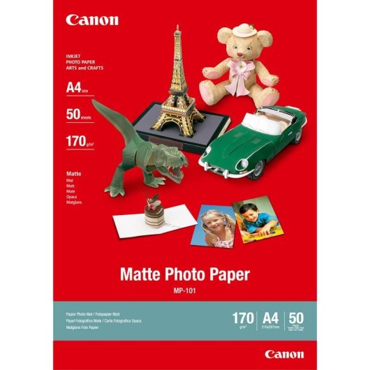 Papel Fotográfico Canon A4 170 g/m² 50 folhas