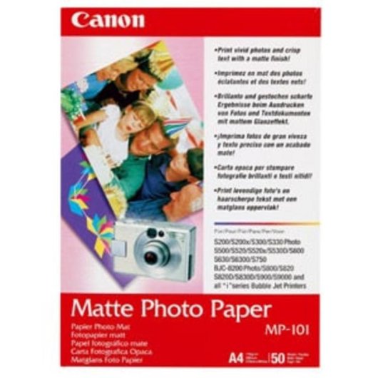 Papel Fotográfico Canon A4 170 g/m² 50 folhas