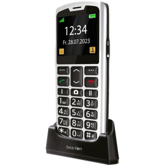 Téléphone Barre Beafon SL260 LTE SIM Unique 2.2" Bluetooth 800 mAh Noir Argent