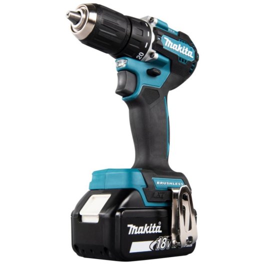 Taladro de pistola Makita DDF487Z 18V Li-Ion Turquesa 1700 RPM