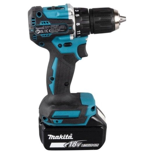 Trapano Makita DDF487Z 18V Li-Ion Turchese 1700 RPM