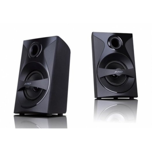 Colunas F&D 5.1 canais Bluetooth 80W com subwoofer ativo