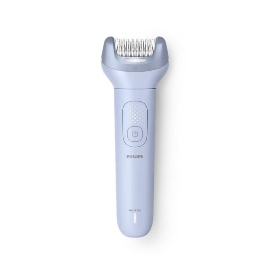 Depiladora Elétrica Philips Series 8000 BRE711/00 sem Fios 2 Velocidades 5 Acessórios Seco e Húmido