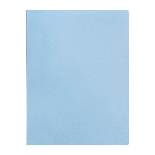 Cartella Liderpapel A4 con 20 buste trasparenti Celeste