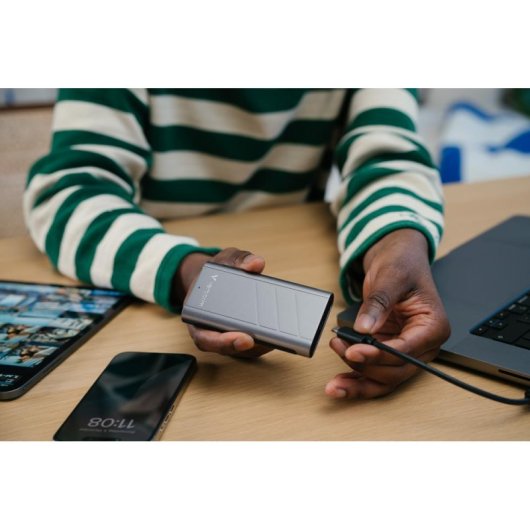 Disco Duro Verbatim TurboMetal 4TB SSD USB4 3700MB/s Metal Ventilado