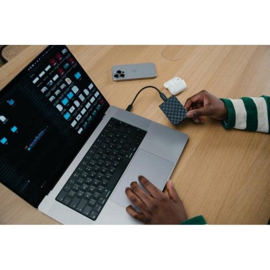 Disco Duro Verbatim Store 'n' Go Mini Diamond 2TB SSD USB-C 1000MB/s Nero