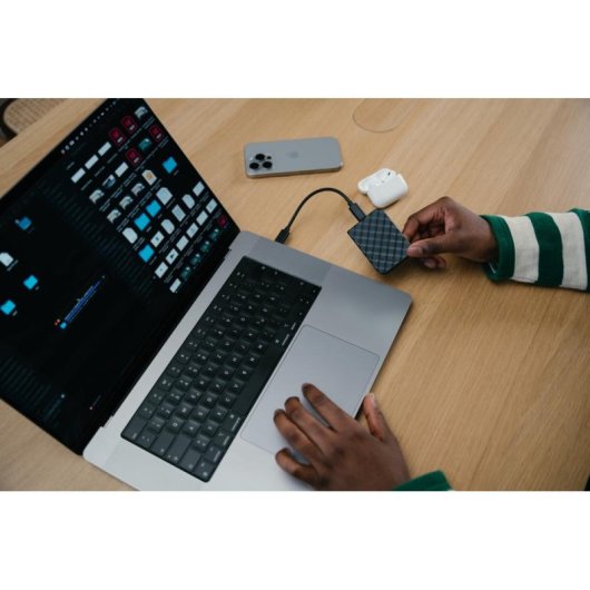 Disco Duro Verbatim Store 'n' Go Mini Diamond 2TB SSD USB-C 1000MB/s Negro