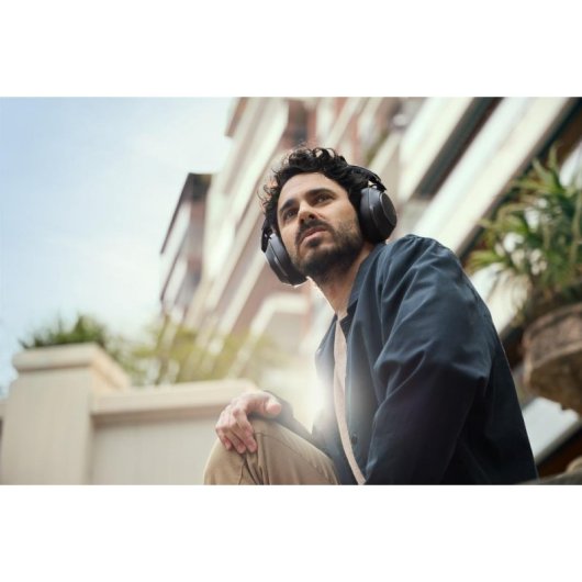 Auriculares HP Poly Voyager Surround 85 UC Bluetooth 5.3 USB-C Cancelamento Ativo Ruído Preto