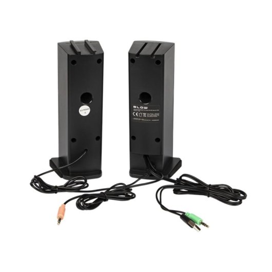 Altavoces Blow 2 vías inalámbricos y alámbricos 6W con retroiluminación