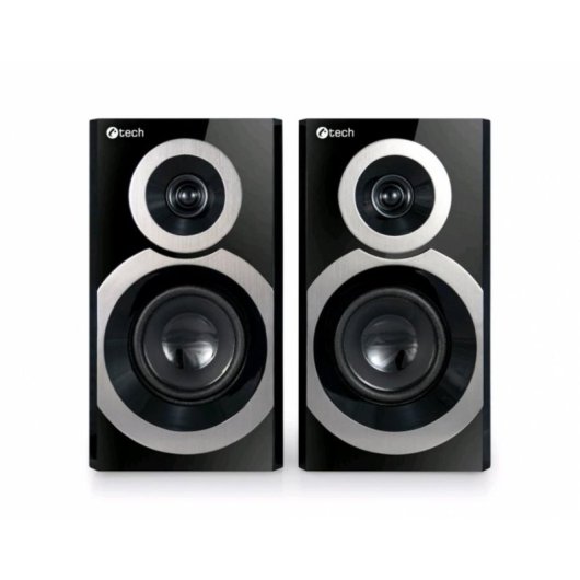 Altavoces Tech Air Alámbricos 2.0 canales 20 W con control rotatorio y madera