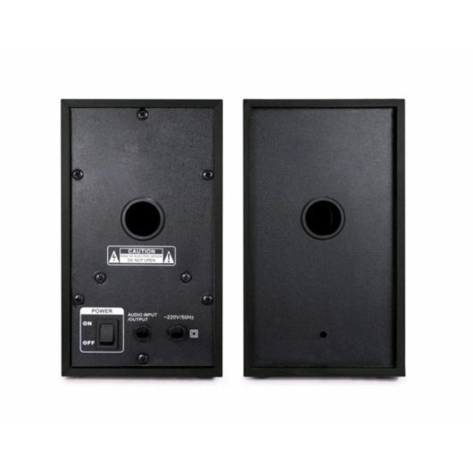 Altavoces Tech Air Alámbricos 2.0 canales 20 W con control rotatorio y madera