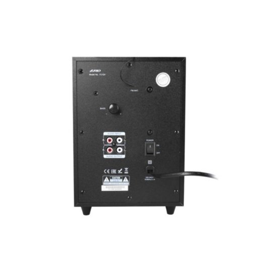 Colunas F&D 2.1 canais Bluetooth 4.0 18W com comando à distância