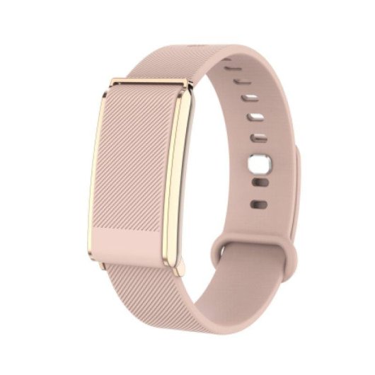 Aktivitätsarmband DCU Move Fitband Bluetooth IP68 Roségold 30 Tage Akku