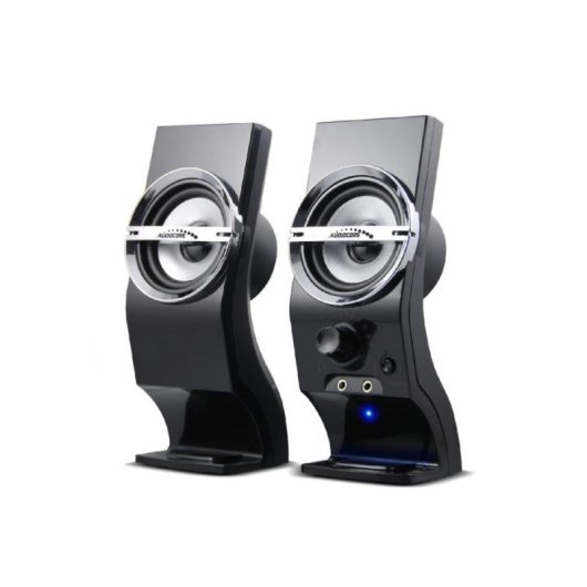 Altoparlanti Audiocore 2 vie cablati 3W USB con interruttore integrato