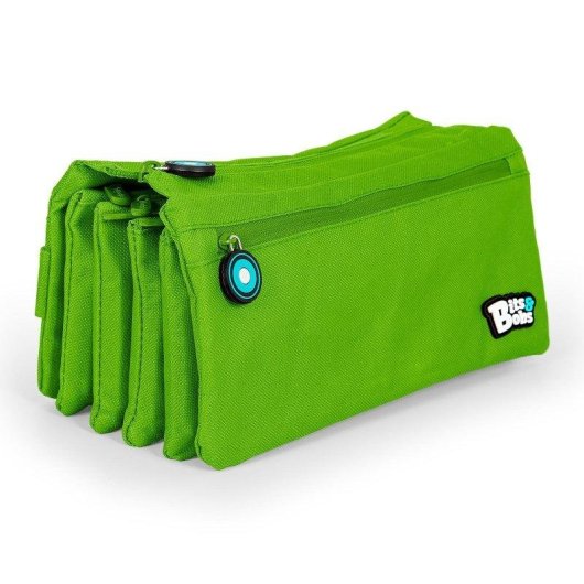 Estuche Portatodo Cuádruple Grafoplás Bits and Bobs Verde