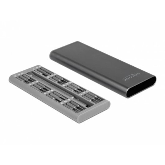 Juego de destornilladores de precisión Delock 49 piezas