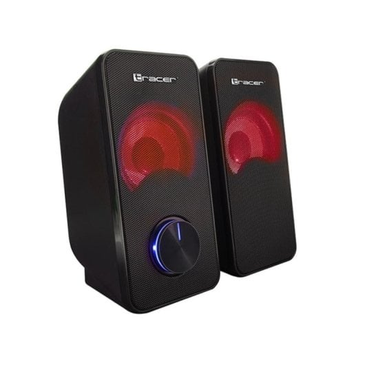 Altifalantes Tracer Loop 2 vias com fios 6W com USB e controlo rotativo