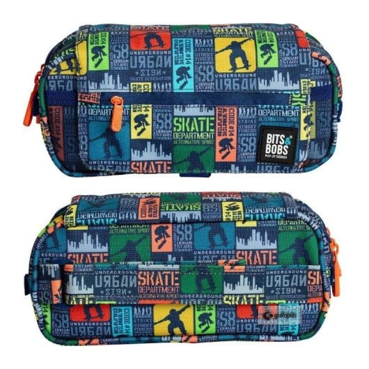 Estuche Portatodo Triple Grafoplás Design para Material Escolar