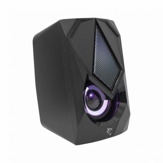 Colunas White Shark BEAT 2.0 com fio 6 W com iluminação USB