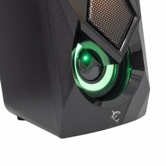 Colunas White Shark BEAT 2.0 com fio 6 W com iluminação USB