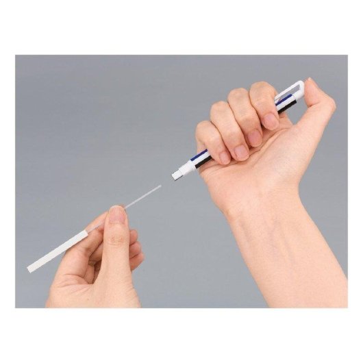 Portagomma Tombow Mono Zero con clip, punta rettangolare 2.5x5 mm