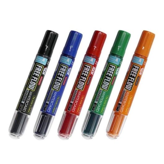 Rotulador SDI Freeflow Recargable Trazo 2.3 mm Verde