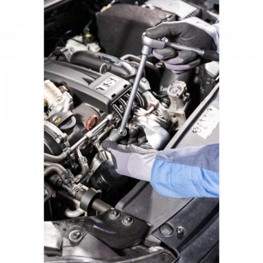 Clé à bougie Hazet 4766-1 Chrome 27 cm 3/8"