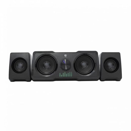 Colunas White Shark MOOD 2 vias com fio 16 W com retroiluminação USB