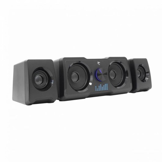 Colunas White Shark MOOD 2 vias com fio 16 W com retroiluminação USB