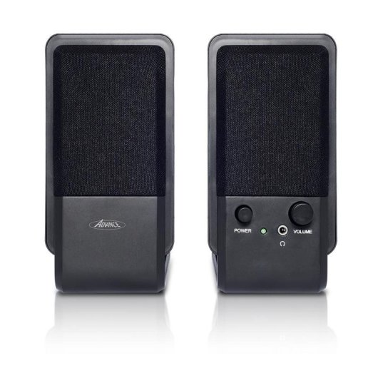 Altavoces Advance SoundPhonic 2.0 Alámbricos 4 W con control rotativo y LED