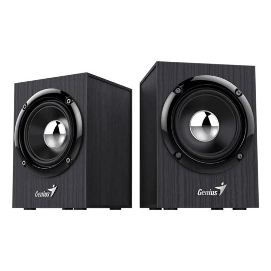 Altavoces Genius SP-HF385BT 2.0 inalámbricos y alámbricos 4W con Bluetooth 5.0