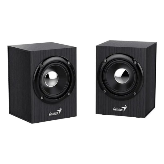 Altavoces Genius SP-HF385BT 2.0 inalámbricos y alámbricos 4W con Bluetooth 5.0