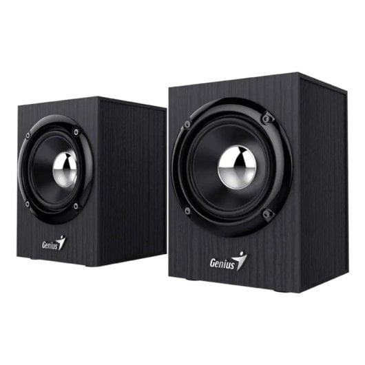 Altavoces Genius SP-HF385BT 2.0 inalámbricos y alámbricos 4W con Bluetooth 5.0