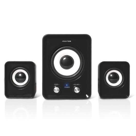 Haut-parleurs Advance SoundPhonic 2.1 USB 6W avec subwoofer actif rotatif