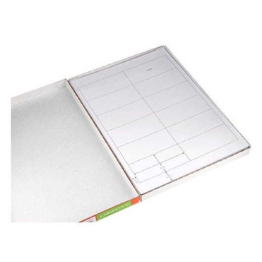 Etiquetas Adhesivas Q-Connect KF10652 12 Etiquetas/Hoja A4 96.5x42.3mm