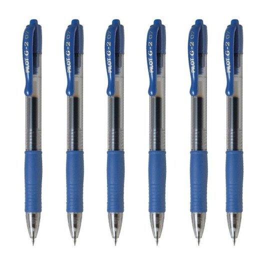 Penna Pilot G-2 0.7 mm Blu Set da 6