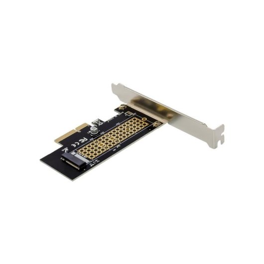 Carte d'interface InLine 76660V PCIe 3.0 M.2 NVMe 32 Gb/s avec LED intégrée