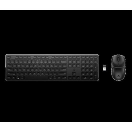Tastiera HP 490C multidispositivo silenziosa nera con mouse incluso e tasti programmabili