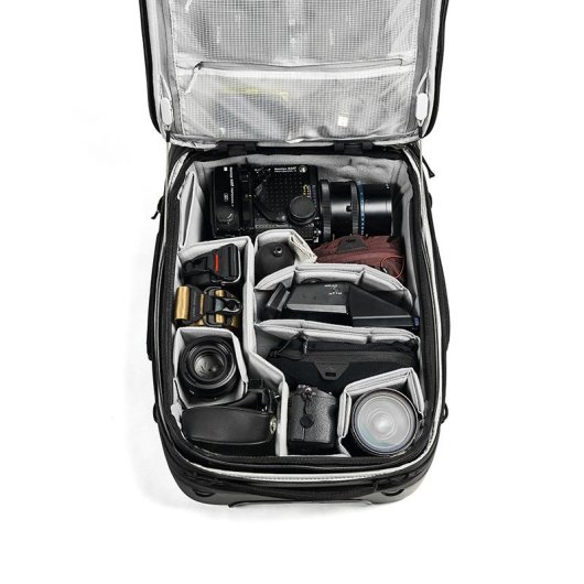 Valise Peak Design Pro Creator Bundle Roller Pro Noir avec Camera Cube XL