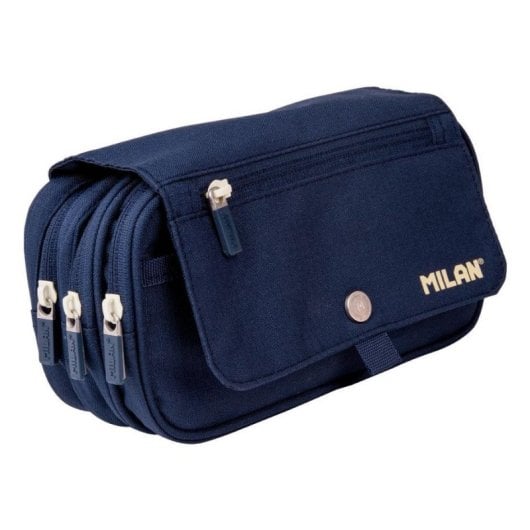 Milan 1918 - Dreifacher Etui mit vier Reißverschlüssen