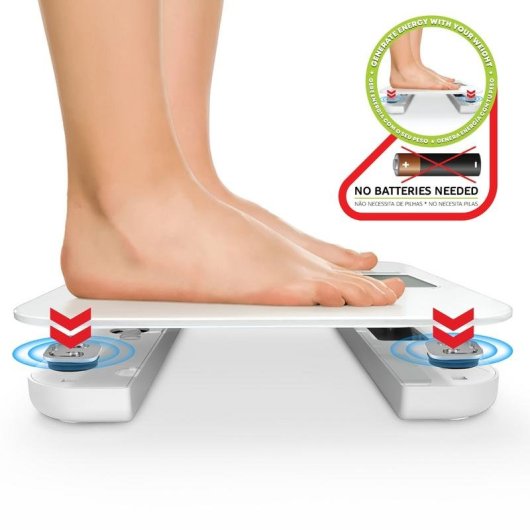 Báscula Digital Haeger BS-DIG.015A Hasta 180 kg Apagado automático Pantalla LCD