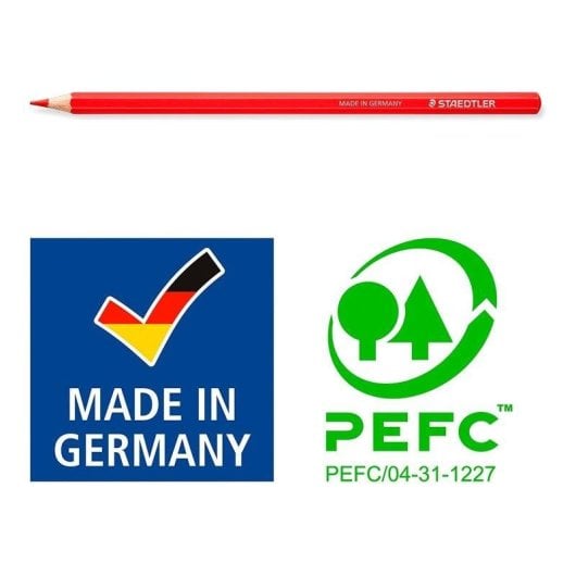 Lápices de colores Staedtler Happy caja de 12 unidades altamente pigmentados