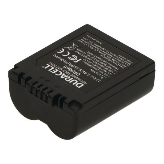 Batería Duracell DR9668 750 mAh 7,4 V Ión de Litio para Cámara